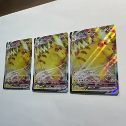 3x - Pikachu VMAX - SWSH286 - Pokemon Promo Sword & Shield Ultra Rare Card - NM - Image 7