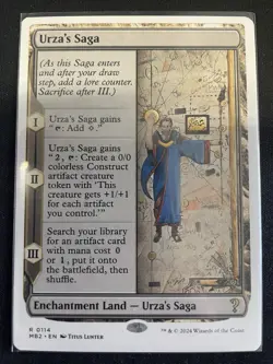 MTG Urza's Saga (White Border) Mystery Booster 2 M/NM - Image 1