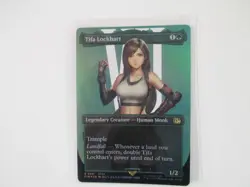 MTG- Tifa Lockhart (Borderless) (Surge Foil) - FINAL FANTASY (FIN) MT - Image 1