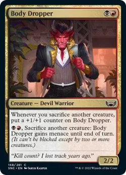 Foil - Body Dropper - 168 / NM / English MTG - Image 1