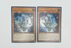2x Ancient Gear Statue MZTM-EN045 Maze of the Master 1st Edition Yugioh tcg - Image 1