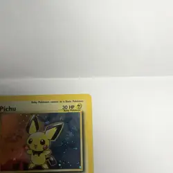 PokÃ©mon Pichu TCG Neo Genesis Holo Card 12/111 Unlimited Holo Rare  - Image 5