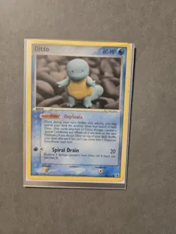Pokemon TCG Ditto Squirtle Card 064/113 Delta Species, Regular LP Condition - Image 13