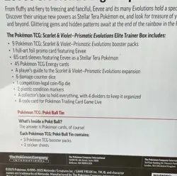Pokemon TCG Prismatic Evolutions Elite Trainer Box ETB Samâ€™s Club *IN HAND* - Image 3