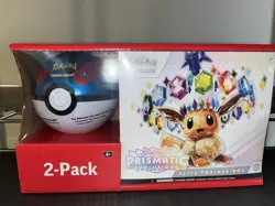 Pokemon TCG Prismatic Evolutions Elite Trainer Box ETB Samâ€™s Club *IN HAND* - Image 1