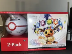 Pokemon TCG Prismatic Evolutions Elite Trainer Box ETB Samâ€™s Club *IN HAND* - Image 1