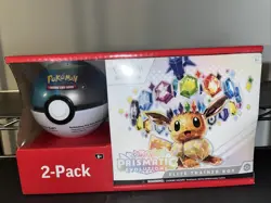 Pokemon TCG Prismatic Evolutions Elite Trainer Box ETB Samâ€™s Club *IN HAND* - Image 1