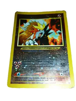 PokÃ©mon TCG Entei Holo Promo #34 Pokemon Promos Holo Promo 2001 - Image 1