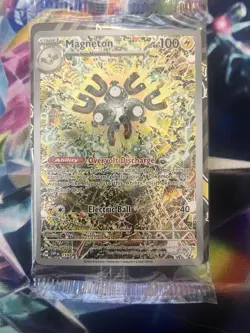 Pokemon Magneton SVP 159 Scarlet & Violet Surging Sparks ETB Promo Sealed - Image 1