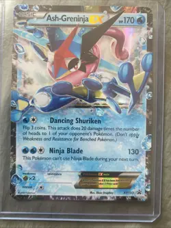 PokÃ©mon TCG Ash-Greninja-EX Holo Promo Card XY XY133 - Image 1