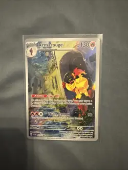 Armarouge Holo Illustration Rare Scarlet & Violet Base PokÃ©mon TCG Card 203/198 - Image 1