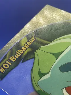 Bulbasaur - 2000 Topps Pokemon TV Animation Edition Clear Card #PC2 LP - Image 3