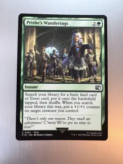 Prisheâ€™s Wanderings - 193 - Magic: Final Fantasy MTG - Common - Regular - FFXI - Image 1