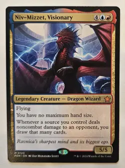 MTG / Niv-Mizzet, Visionary / FDN / #0123 / Regular / Mythic / NM - Image 1