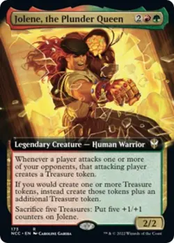 Jolene, the Plunder Queen (Extended Art) - Light Play MTG - Image 2