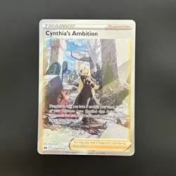 Cynthia's Ambition GG60/GG70 Pokemon Crown Zenith Galarian Gallery Card NM - Image 4