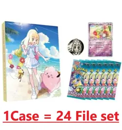Pokemon Card Battle Partners sv9 Collection File Lillie set case 24 set - Image 1