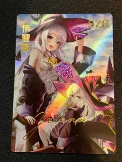 Goddess Story CCG Holo Foil Waifu Anime SZR Signature Cards - Yelena - Image 2