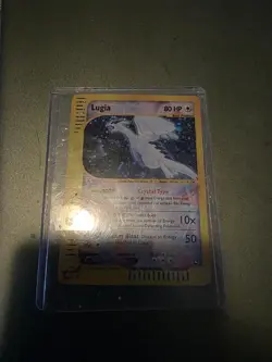 LUGIA Secret Crystal Holo Pokemon Card 149/147 Aquapolis ENG - Shining - Image 1