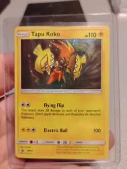 Tapu Koko - SM30 Sun & Moon Black Star Promo Pokemon Card - Image 3