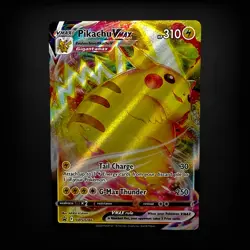 Pokemon TCG SWSH: Sword & Shield Promo Cards Pikachu VMAX #SWSH286 Promo NM - Image 3