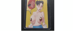 Sexy Street Fighter Chun Li lewd Waifu Card - Image 4