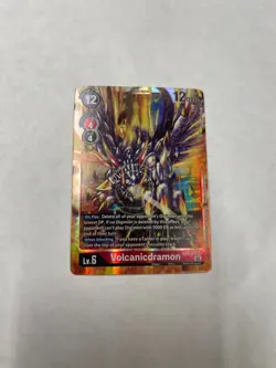 Digimon Volcanicdramon EX3-012 SR Single Card Draconic Roar NM - Image 2