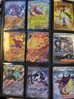Pikemon Paldea Evolved  Binder Card Lot-Lots of Base Set Cards-1 Ea of Full Arts - Image 14