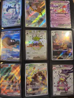 Pikemon Paldea Evolved  Binder Card Lot-Lots of Base Set Cards-1 Ea of Full Arts - Image 3