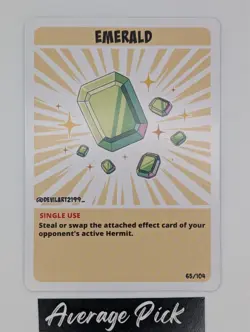 HermitCraft TCG Series 1 FE Cards - Effects - Build your Deck! - Image 12