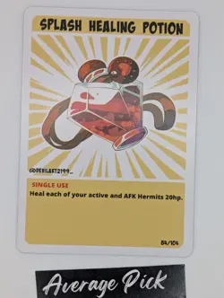 HermitCraft TCG Series 1 FE Cards - Effects - Build your Deck! - Image 34