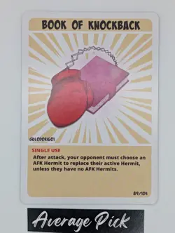 HermitCraft TCG Series 1 FE Cards - Effects - Build your Deck! - Image 9