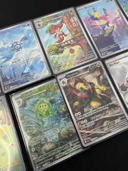 Pokemon Black Bolt White Flare Illustration Rare Lot English 11 Cards, 1 Master - Image 3