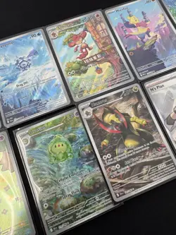 Pokemon Black Bolt White Flare Illustration Rare Lot English 11 Cards, 1 Master - Image 7