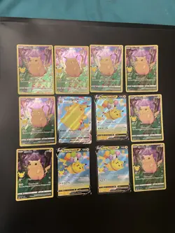 Pikachu Pokemon Celebrations 25th Anniversary Full Art Card Lot (12) 005 006 009 - Image 3