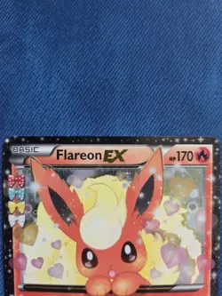 Flareon EX RC6/RC32 Holo Generations Radiant Collection Pokémon Card - Image 3