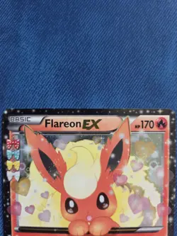 Flareon EX RC6/RC32 Holo Generations Radiant Collection Pokémon Card - Image 7