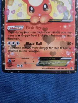 Flareon EX RC6/RC32 Holo Generations Radiant Collection Pokémon Card - Image 8