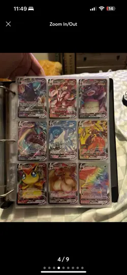 Random Pokémon TCG 30 Card Lot *AT LEAST 3 POKÉMON V, VMAX, EX, or Full Art* - Image 13