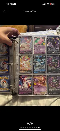 Random Pokémon TCG 30 Card Lot *AT LEAST 3 POKÉMON V, VMAX, EX, or Full Art* - Image 9