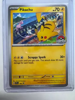 Pikachu SVP190 - S&V World Championship 2024 Promo Pokemon Card - Image 1