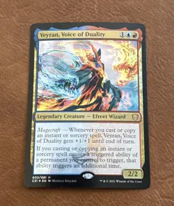 Veyran, Voice of Duality - Foil MTG Commander 2021 Strixhaven Mythic 003/081 - Image 1