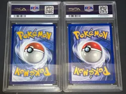2 PSA Graded Pokemon Cards Mankey Jungle 8 NM-MT Wallace Silver Tempest 8 - Image 2