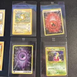 vintage pokémon cards lot (12 Cards) - Image 1