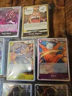 One Piece 500 + Card Bulk Lot English C/UC/R Reg/Foil  One Piece TCG OP-09 - Image 6