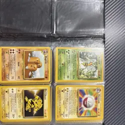 bulk pokemon cards WOTC Binder, Base Set - some Rares! - Image 1