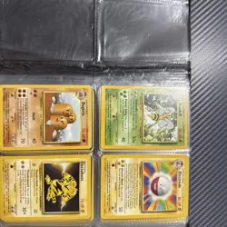 bulk pokemon cards WOTC Binder, Base Set - some Rares! - Image 13