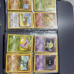 bulk pokemon cards WOTC Binder, Base Set - some Rares! - Image 17