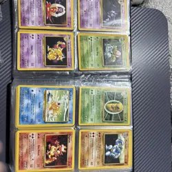 bulk pokemon cards WOTC Binder, Base Set - some Rares! - Image 3