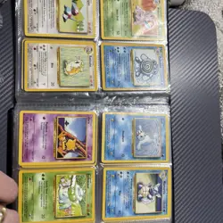bulk pokemon cards WOTC Binder, Base Set - some Rares! - Image 4